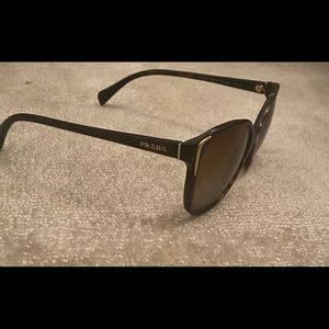 Prada PR01OS Tortoise Polarized Sunglasses